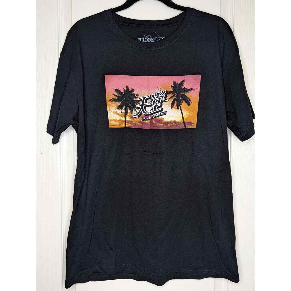 Men's Graphic T Shirt Size Large Brooklyn Standard Paradise NEW